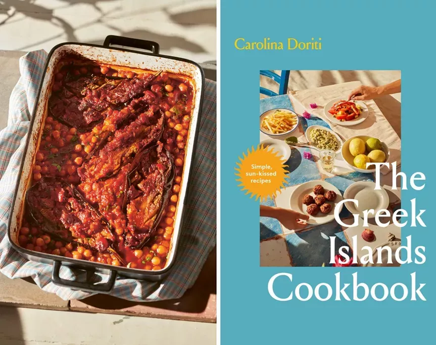 baked chickpeas with eggplant recipe by carolina doriti