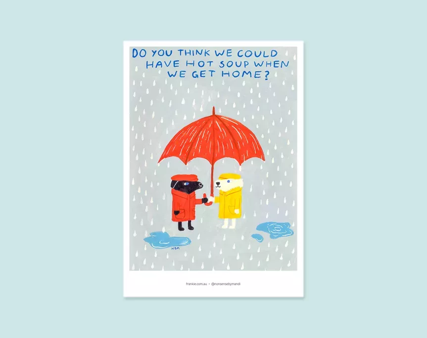 a cosy chat with nonsense by mandi