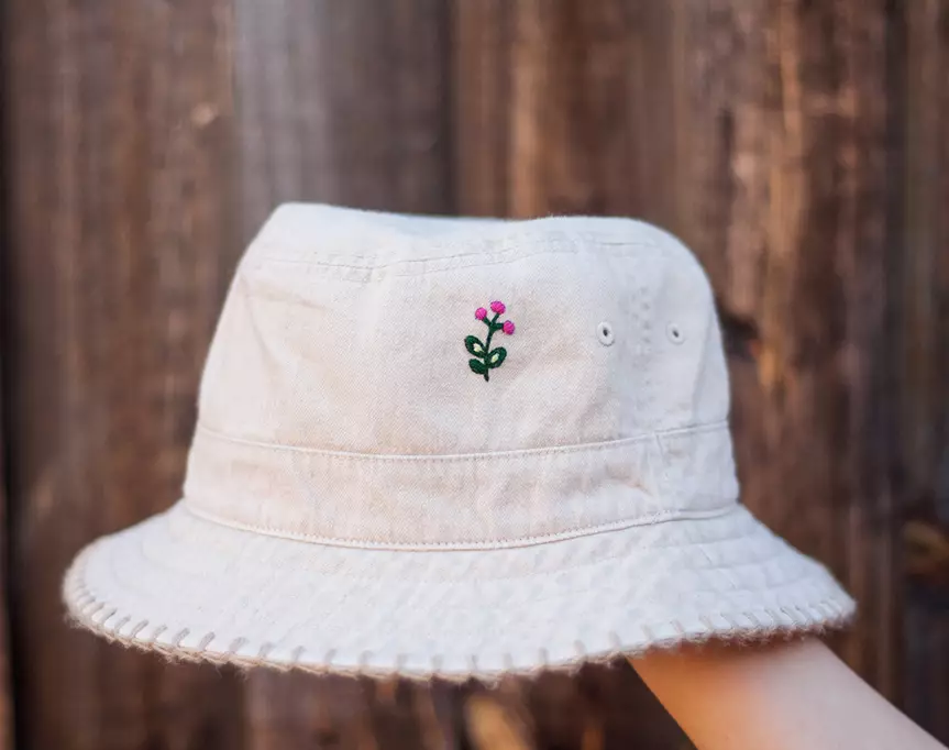 diy floral embroidery