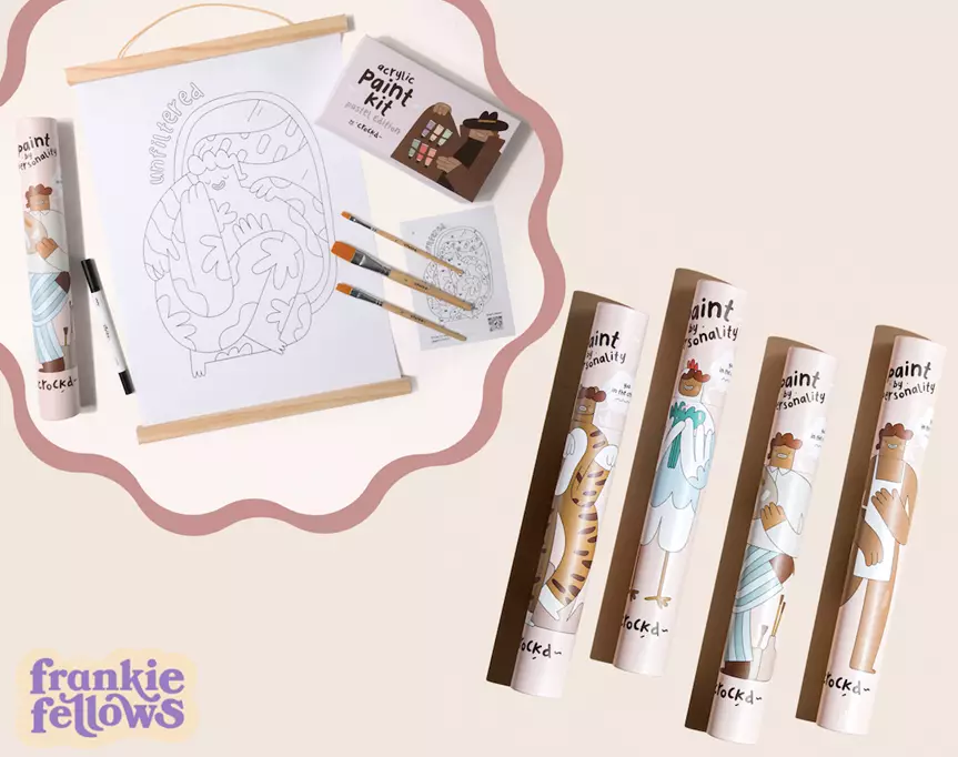 win a painting kit from crockd