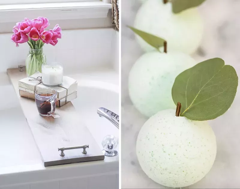 six spiffy diy projects for the bathroom