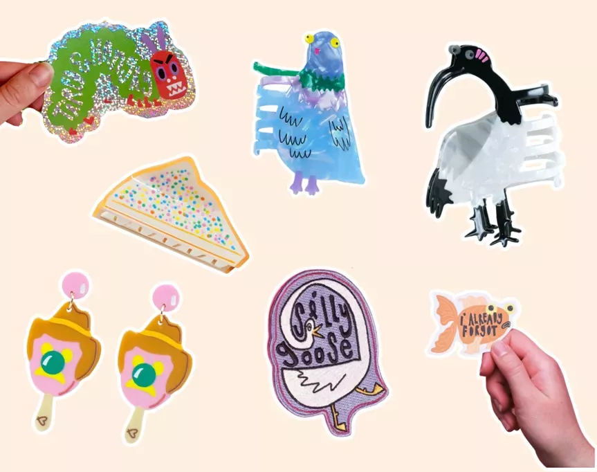 bea bellingham’s quirky creations will add a smile to your dial