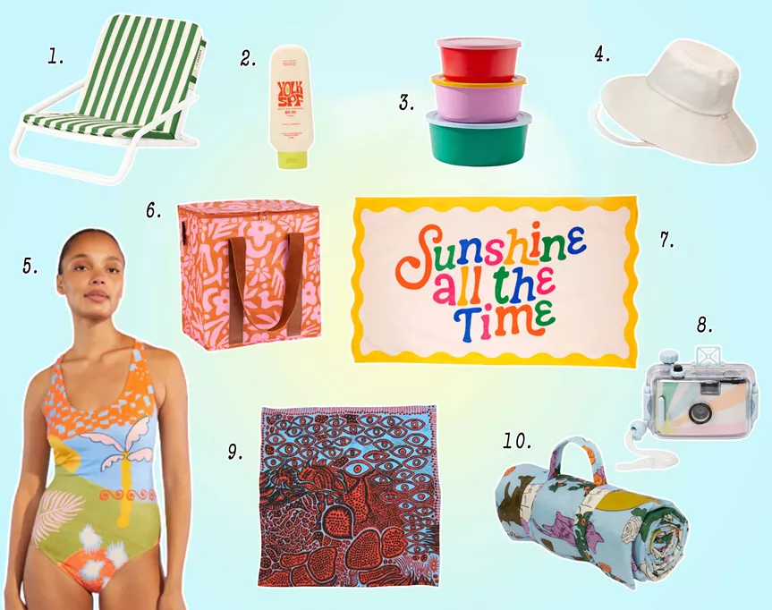10 swish items for your next beach day