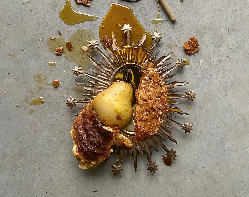 full recipe – guy mirabella’s pear pudding