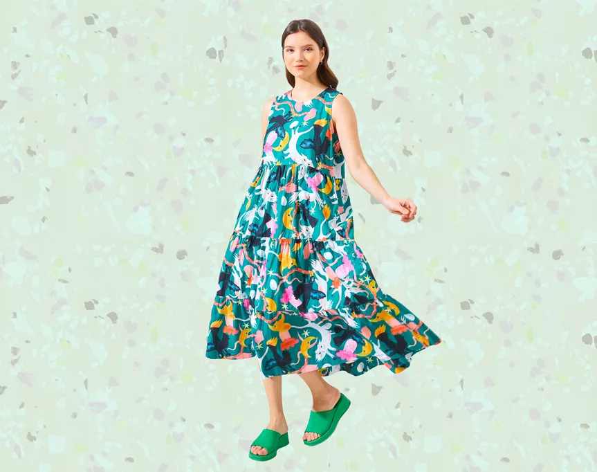 enjoy summer in style with this super-lovely frock