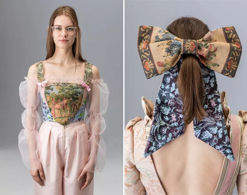 fairytale duds made from antique tapestries