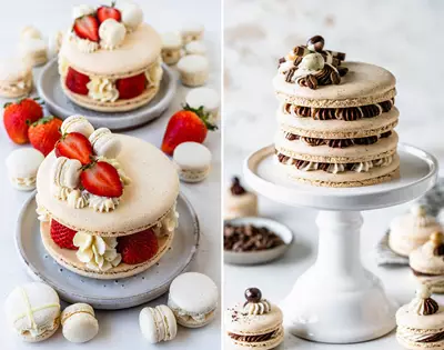 whip up some giant macarons