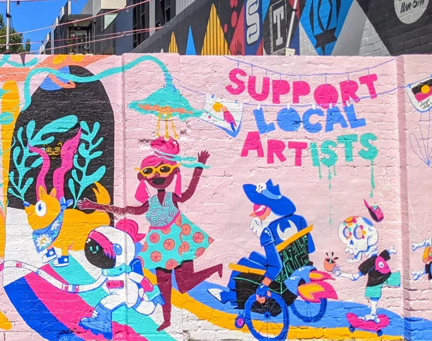 a list of places where you can source some rad art