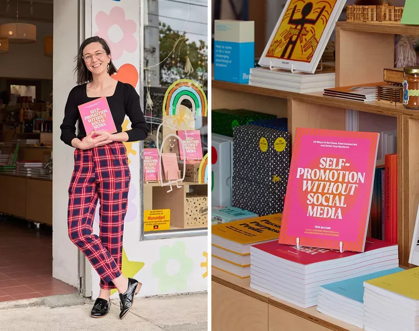 this designer and author has heaps of advice for marketing your small business