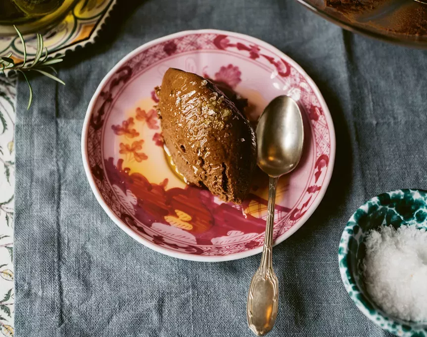 full recipe – william's chocolate & rosemary olive oil mousse