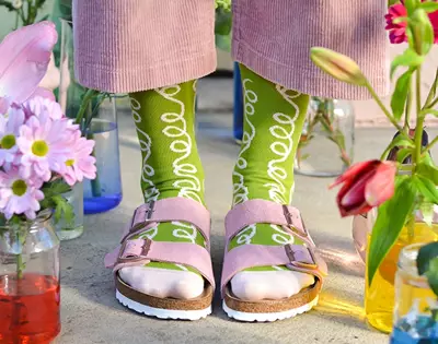 emily green socks for spring