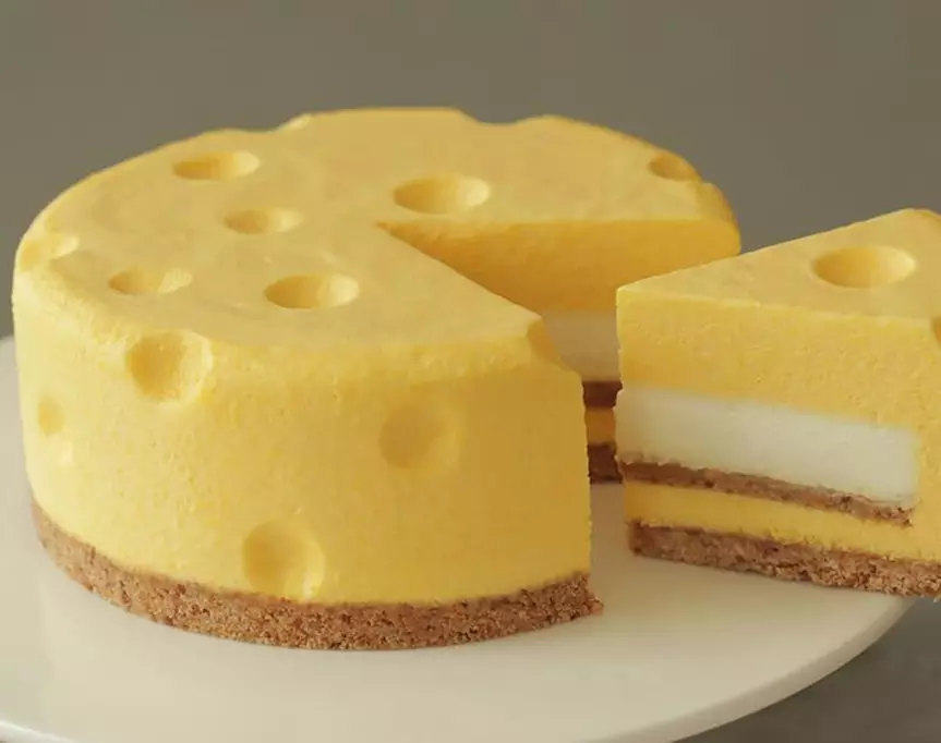the cheesiest cheesecake we ever did see