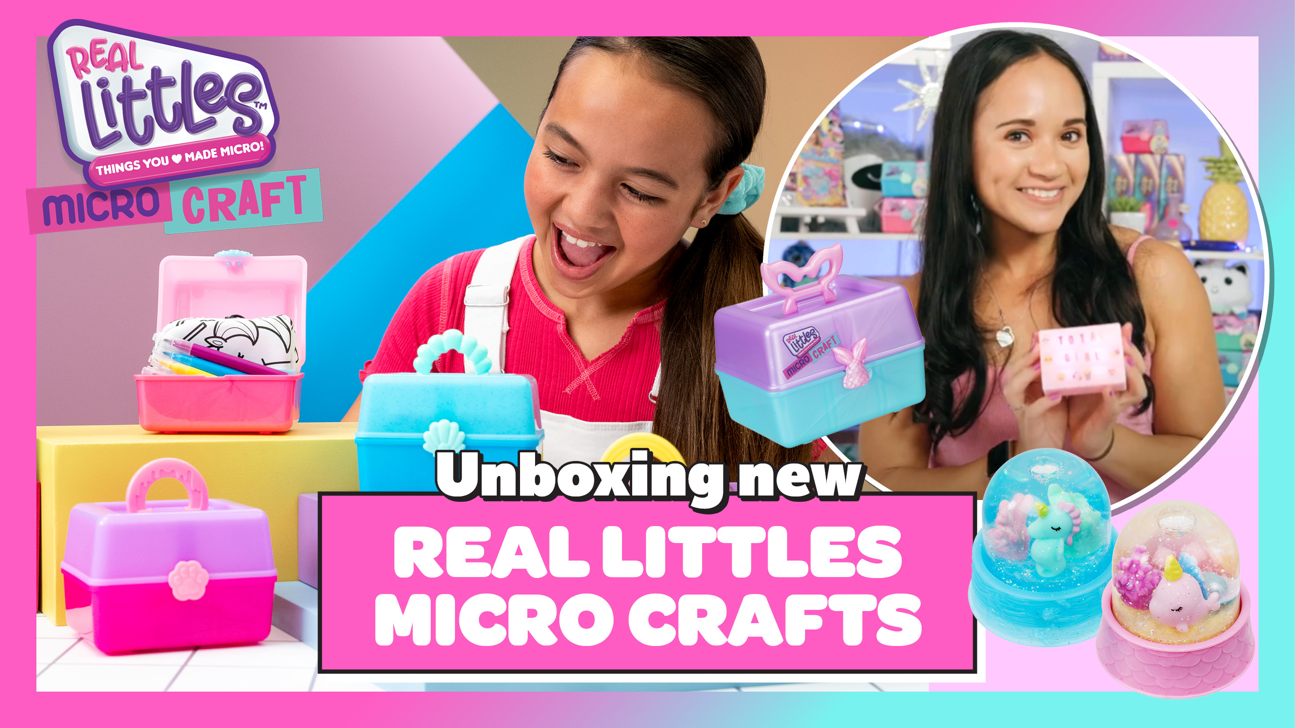 Unboxing: NEW Real Littles Micro Crafts (so cute, mini DIYs
