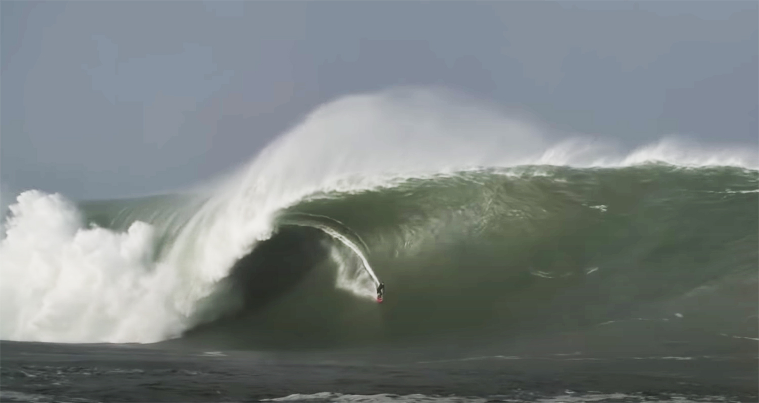 Watch Conor Maguire on Riding the Biggest Wave Ever Surfed in Ireland
