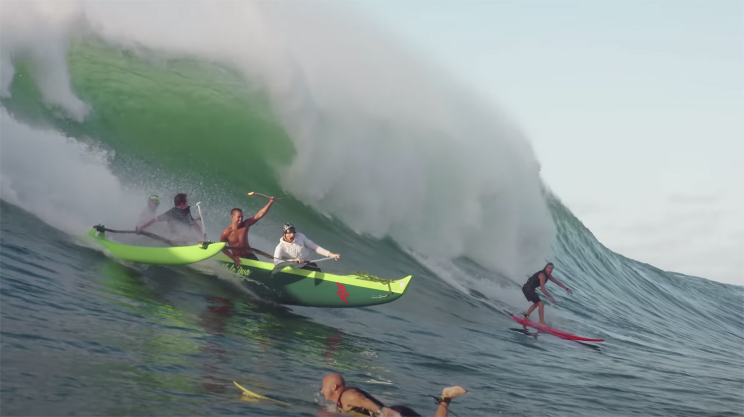 Watch Canoe Surfing Waimea Bay with Mark Healey Tracks Magazine
