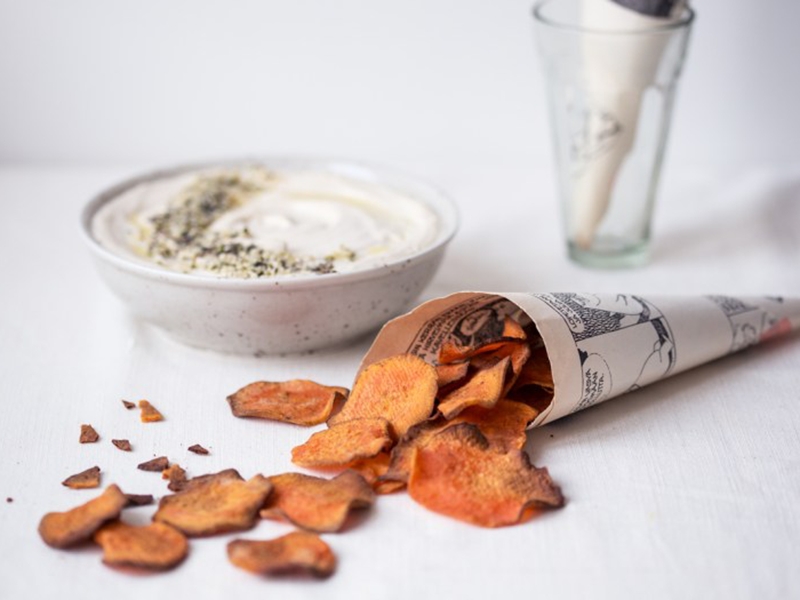 diy sweet potato chips • food • frankie magazine • australian fashion magazine online