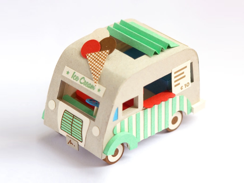 Diy Vintage Ice Cream Van • Craft • Frankie Magazine • Australian Fashion Magazine Online 9107