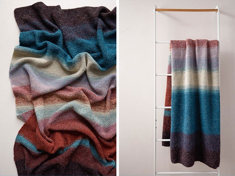 stuff mondays – diy blanket from purl soho • craft • frankie magazine