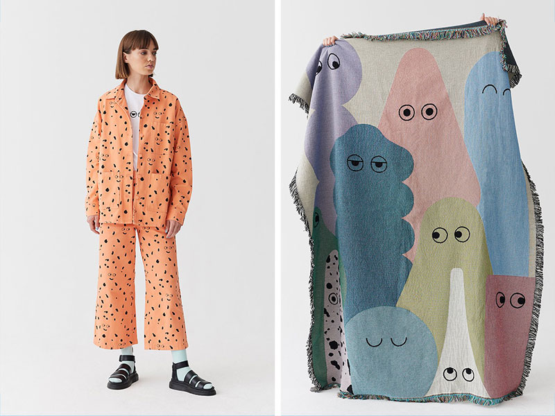 lazy oaf studio arhoj blanket