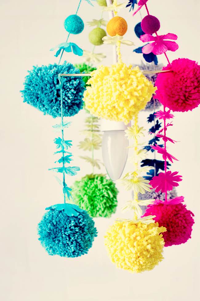 DIY-Pom-Pom-Chandelier-by-Penelope-And-Pip Finished2 Frankie