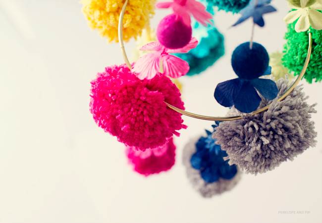 DIY-Pom-Pom-Chandelier-by-Penelope-And-Pip Finished3 Frankie
