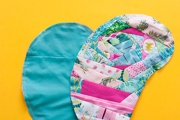 DIY Scrapwork Travel Pillow Step 9