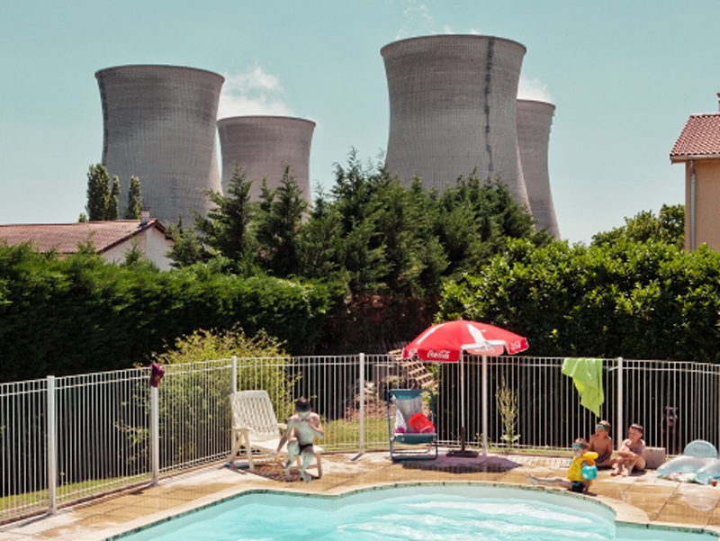 life near a nuclear power plant • photography • frankie