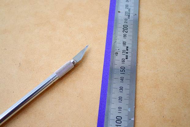 FOSHIO New Metal Carving Scalpel Knife X-acto Knife with Ruler Tape