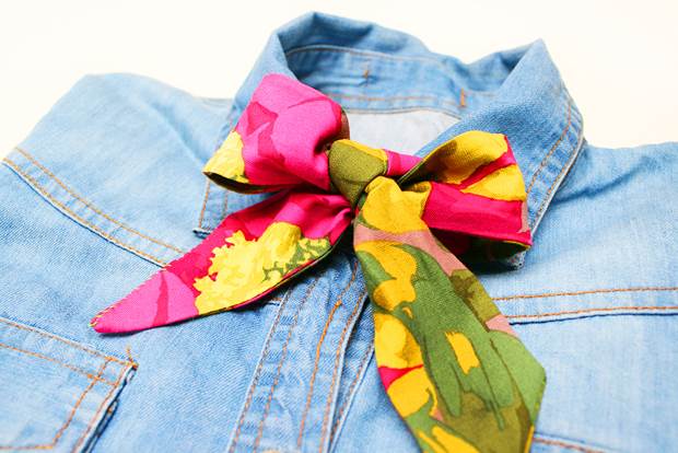 frankie exclusive diy: easy peasy bow tie • craft • frankie magazine ...