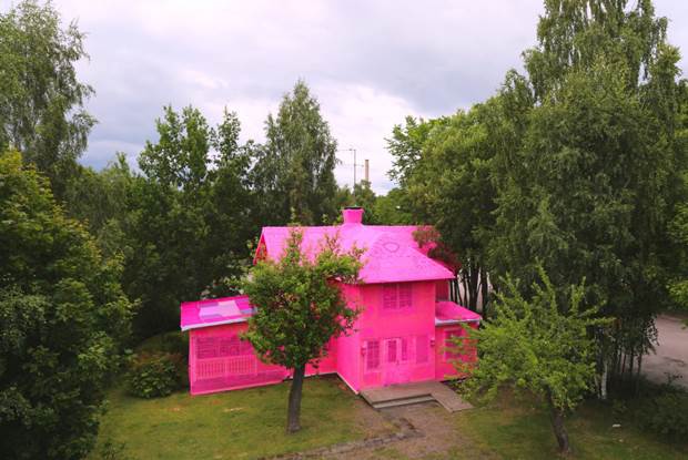crochet house 1