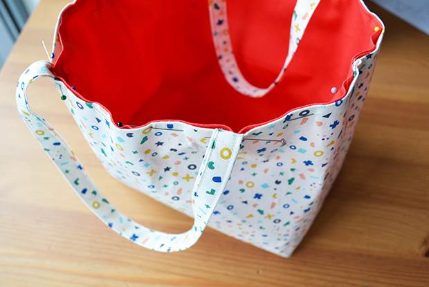 frankie exclusive diy: drawstring basket-bag • craft • frankie magazine ...