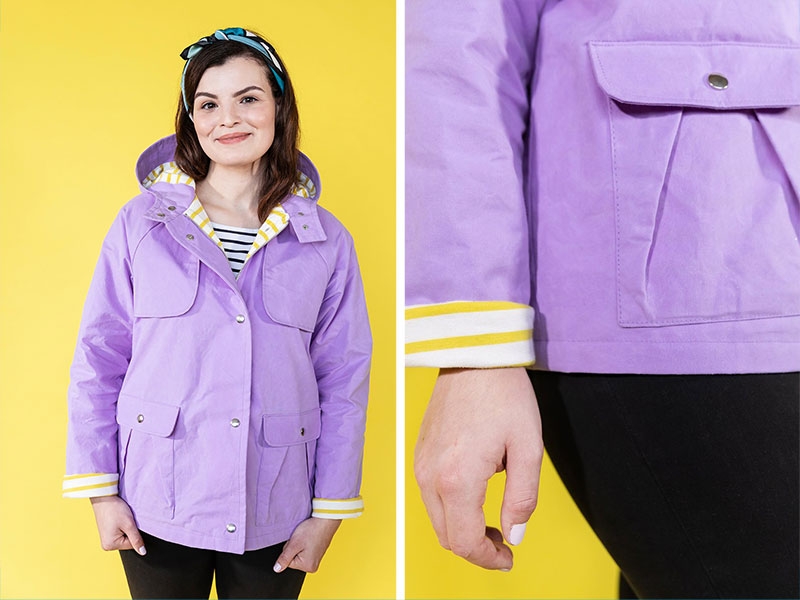 sew your own raincoat • fashion • frankie magazine • australian fashion