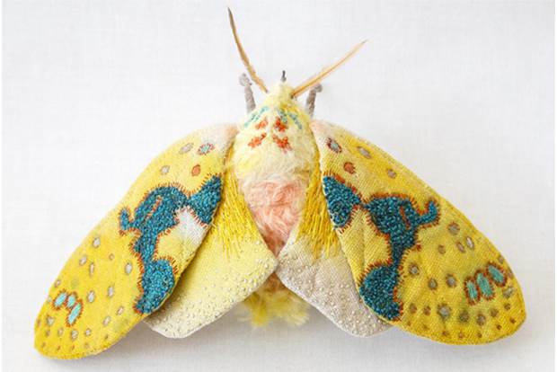 embroidered moths 1