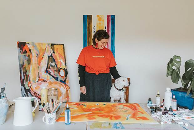 A Bit Of A Chinwag With Frances Cannon • Art • Frankie Magazine