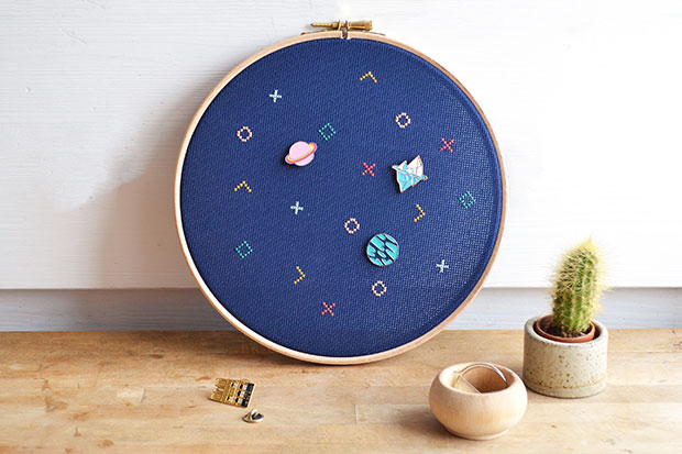 frankie exlusive diy embroidery hoop pin board 9