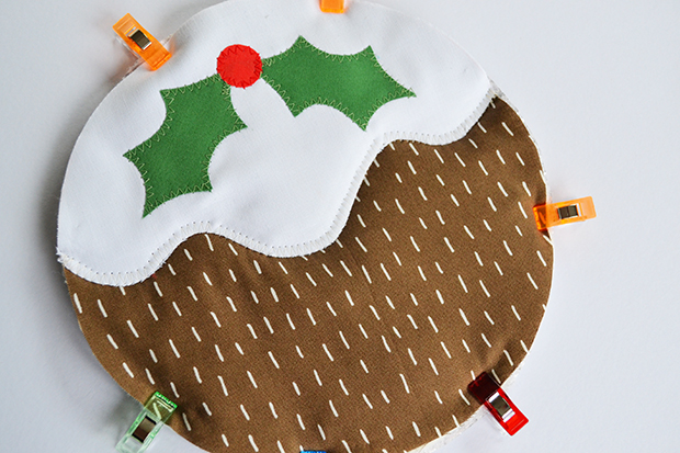 frankie diy christmas pudding trivet 7