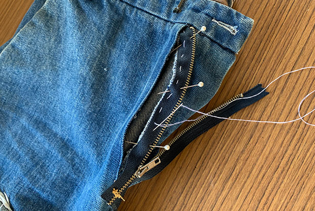 how to replace a broke zipper frankie amie mai0