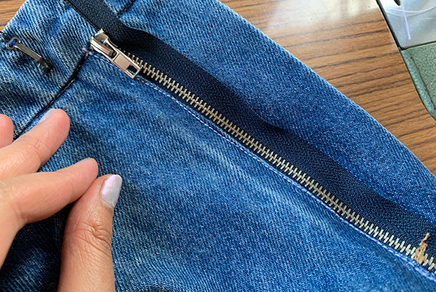 how to replace a broke zipper frankie amie mai11