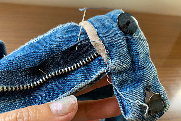 how to replace a broke zipper frankie amie mai6
