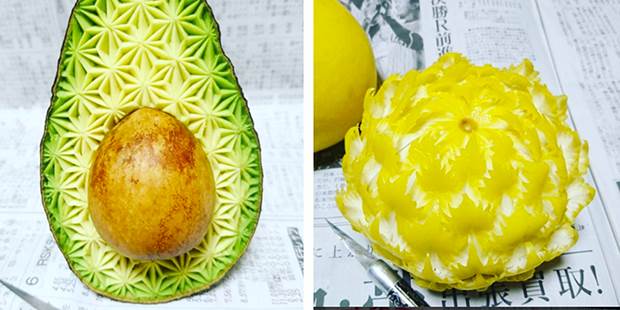 japanese fruit carvings 5