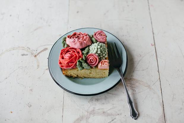 rose rose cake 3