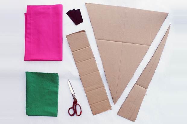 watermelon-cushion-diy-materials