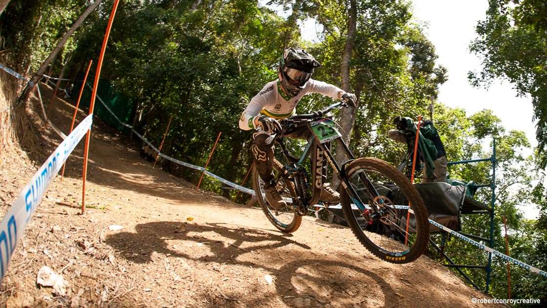 Qualification in Cairns Brosnan on top Australian Mountain Bike