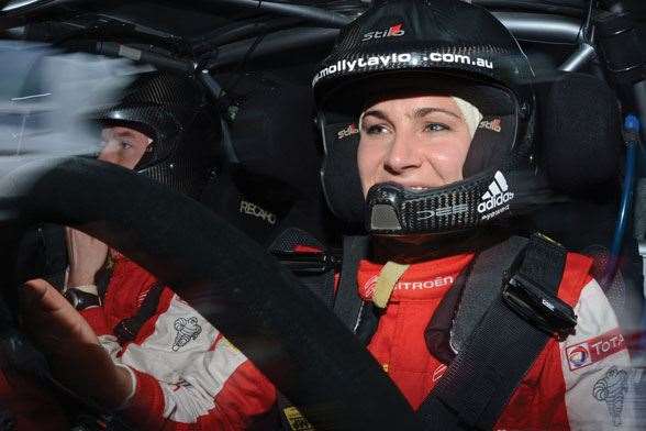 The meteoric rise of rally driver Molly Taylor - More Sport - Inside Sport