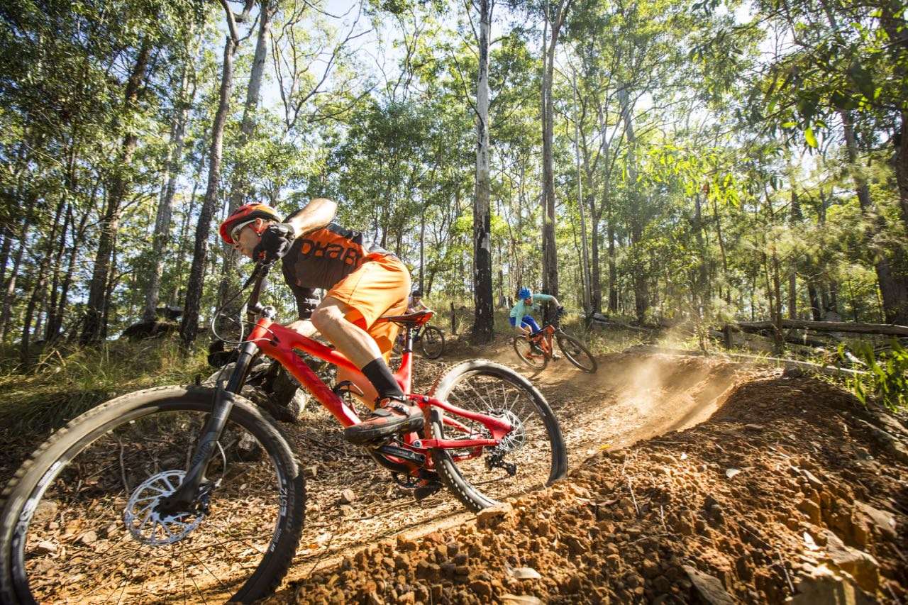 Behind the beach in Noosa Australian Mountain Bike The home for