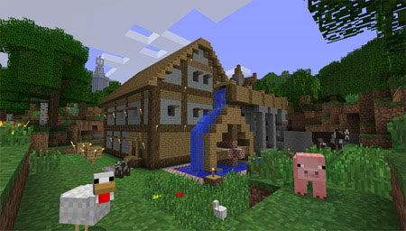 Build your own world in Minecraft!