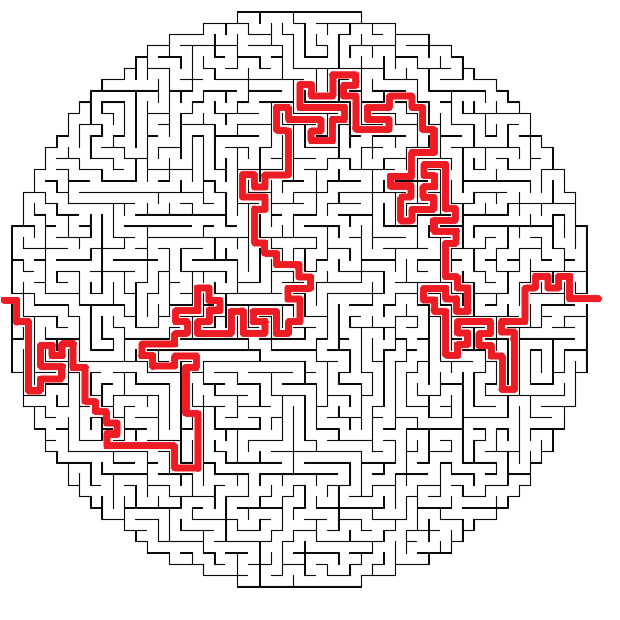 Captain America Maze Puzzle Solution