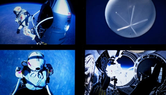 Felix Baumgartner broke space records!