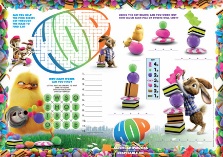 Hop - Activity Sheet