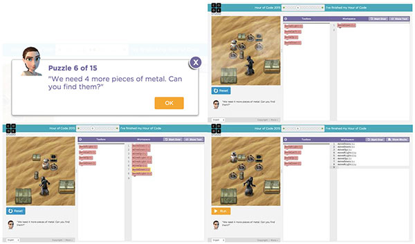 Hour Of Code screenshot
